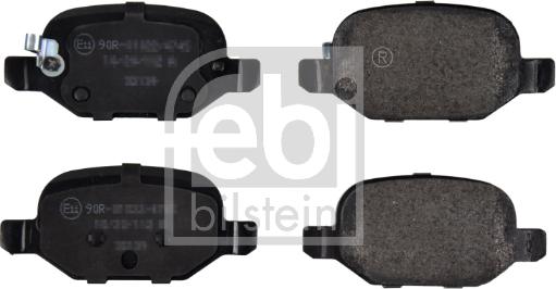 Febi Bilstein 173785 - Brake Pad Set, disc brake autospares.lv