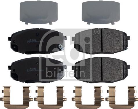 Febi Bilstein 177071 - Brake Pad Set, disc brake autospares.lv