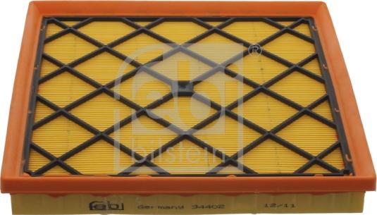 Febi Bilstein 34402 - Air Filter, engine autospares.lv