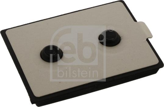 Febi Bilstein 35321 - Wear Plate, leaf spring autospares.lv