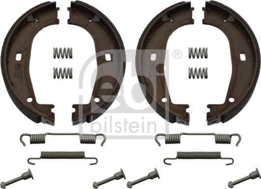 Febi Bilstein 31045 - Brake Shoe Set, parking brake autospares.lv