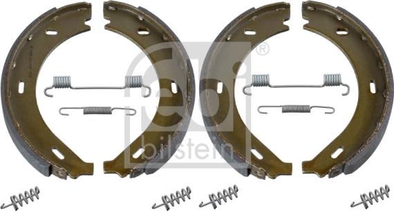 Febi Bilstein 31150 - Brake Shoe Set, parking brake autospares.lv