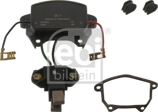 Febi Bilstein 38911 - Voltage regulator, alternator autospares.lv