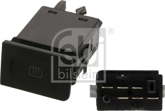 Febi Bilstein 38627 - Switch, rear window heating autospares.lv