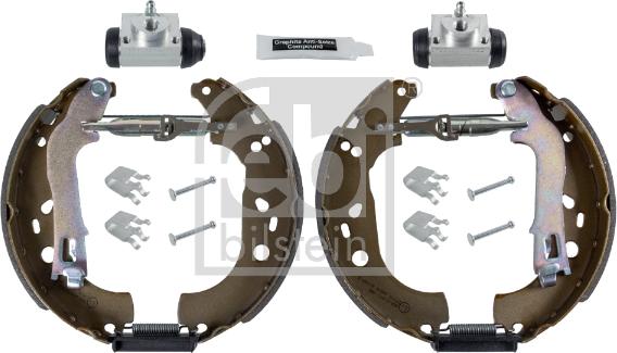 Febi Bilstein 38750 - Brake Shoe Set autospares.lv