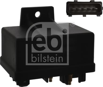 Febi Bilstein 38725 - Relay, glow plug system autospares.lv
