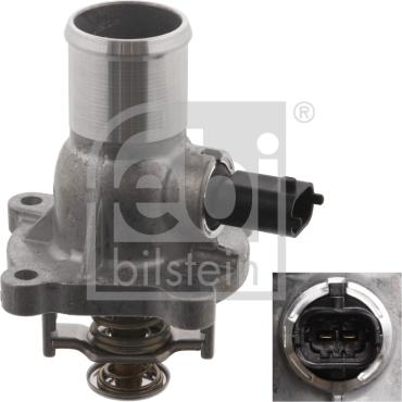 Febi Bilstein 33684 - Coolant thermostat / housing autospares.lv