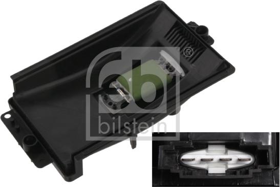 Febi Bilstein 33154 - Resistor, interior blower autospares.lv