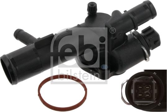 Febi Bilstein 32650 - Coolant thermostat / housing autospares.lv