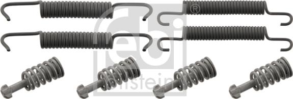 Febi Bilstein 32169 - Accessory Kit, brake shoes autospares.lv