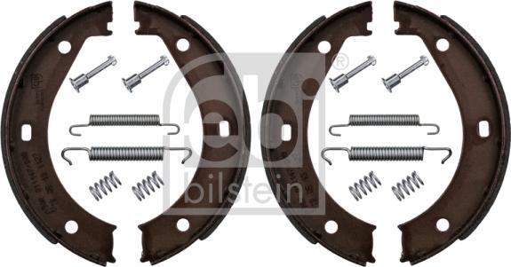 Febi Bilstein 32170 - Brake Shoe Set, parking brake autospares.lv