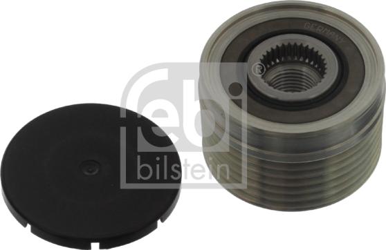 Febi Bilstein 37046 - Pulley, alternator, freewheel clutch autospares.lv