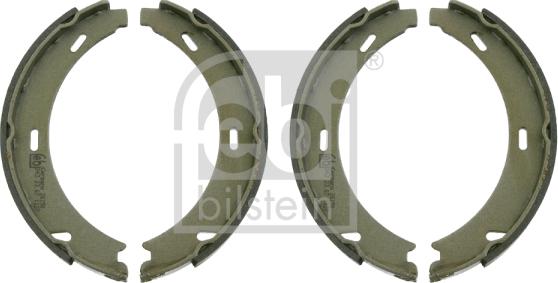 Febi Bilstein 26150 - Brake Shoe Set, parking brake autospares.lv