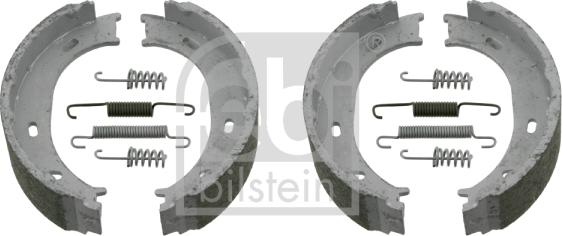 Febi Bilstein 23193 - Brake Shoe Set, parking brake autospares.lv