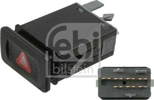 Febi Bilstein 22292 - Hazard Light Switch autospares.lv