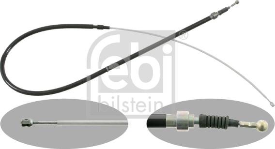 Febi Bilstein 22736 - Cable, parking brake autospares.lv