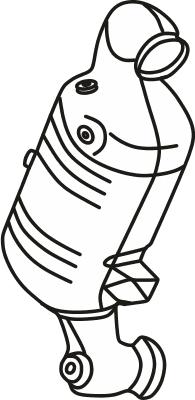 Fenno P9576DCAT - Catalytic Converter autospares.lv