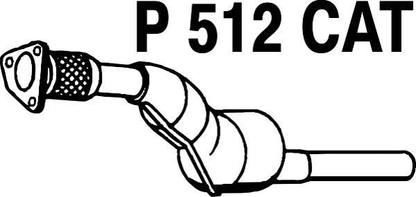 Fenno P512CAT - Catalytic Converter autospares.lv
