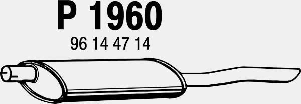 Fenno P1960 - End Silencer autospares.lv