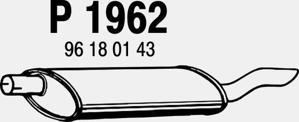 Fenno P1962 - End Silencer autospares.lv