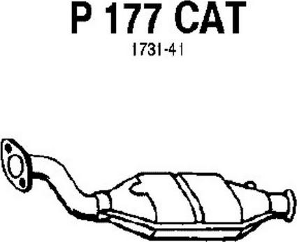 Fenno P177CAT - Catalytic Converter autospares.lv