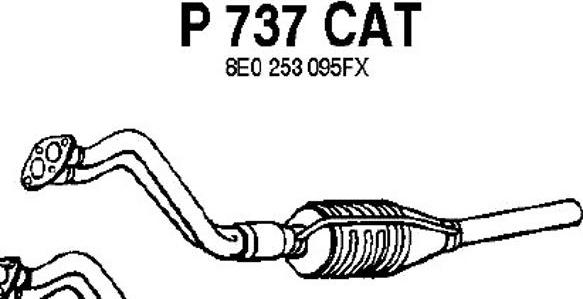 Fenno P737CAT - Catalytic Converter autospares.lv