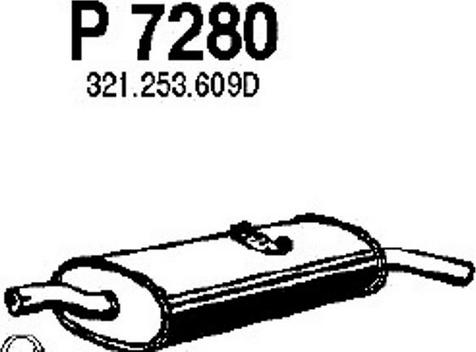 Fenno P7280 - End Silencer autospares.lv