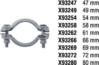 Fenno X93254 - Pipe Connector, exhaust system autospares.lv