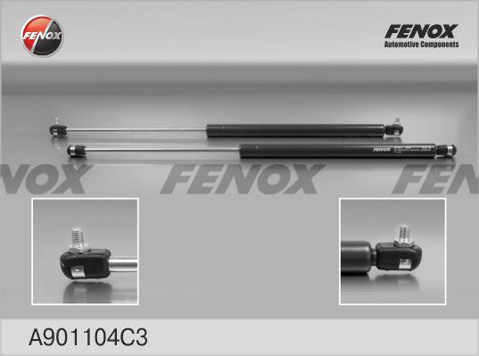 Fenox A901104C3 - Gas Spring, boot, cargo area autospares.lv