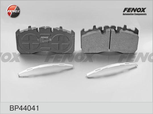 Fenox BP44041 - Brake Pad Set, disc brake autospares.lv
