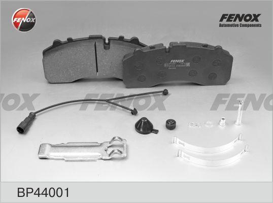 Fenox BP44001 - Brake Pad Set, disc brake autospares.lv
