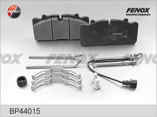 Fenox BP44015 - Brake Pad Set, disc brake autospares.lv