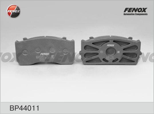 Fenox BP44011 - Brake Pad Set, disc brake autospares.lv