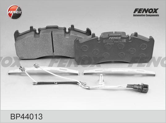 Fenox BP44013 - Brake Pad Set, disc brake autospares.lv