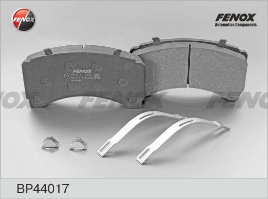Fenox BP44017 - Brake Pad Set, disc brake autospares.lv