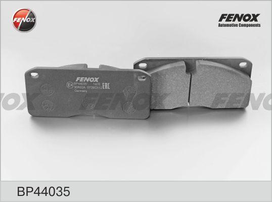 Fenox BP44035 - Brake Pad Set, disc brake autospares.lv