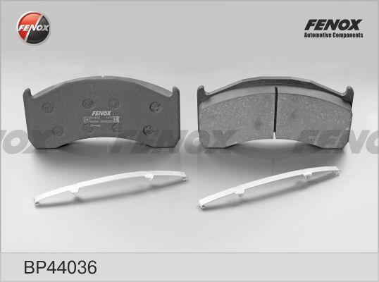 Fenox BP44036 - Brake Pad Set, disc brake autospares.lv