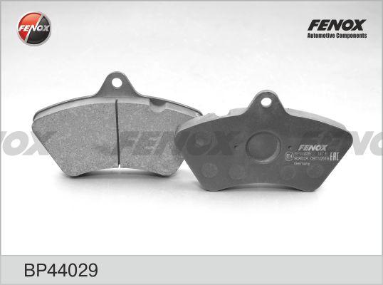 Fenox BP44029 - Brake Pad Set, disc brake autospares.lv