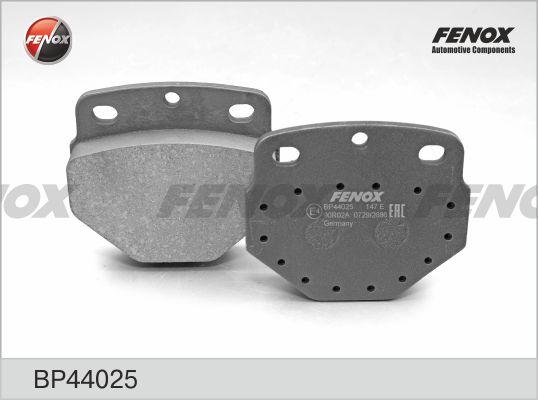 Fenox BP44025 - Brake Pad Set, disc brake autospares.lv