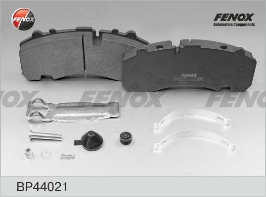 Fenox BP44021 - Brake Pad Set, disc brake autospares.lv