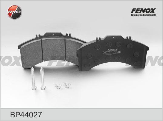 Fenox BP44027 - Brake Pad Set, disc brake autospares.lv