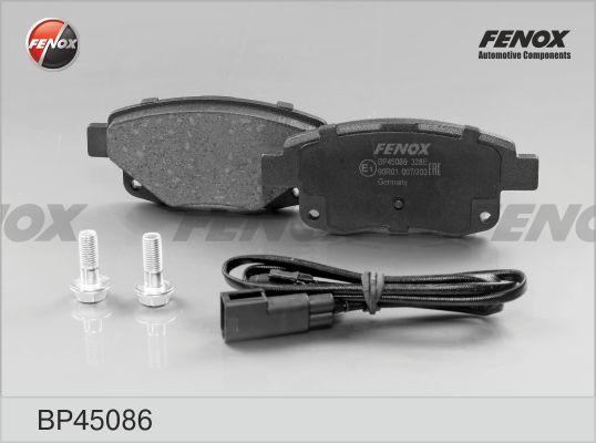 Fenox BP45086 - Brake Pad Set, disc brake autospares.lv