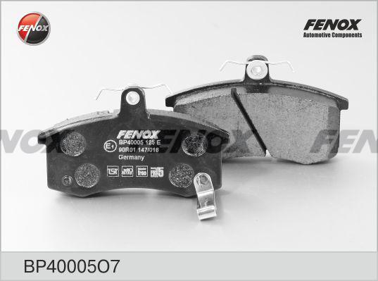 Fenox BP40005O7 - Brake Pad Set, disc brake autospares.lv