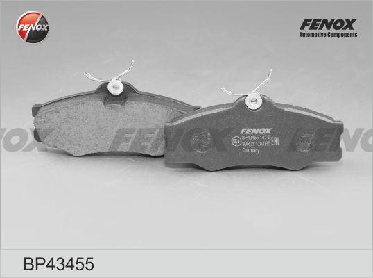 Fenox BP43455 - Brake Pad Set, disc brake autospares.lv