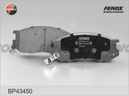 Fenox BP43450 - Brake Pad Set, disc brake autospares.lv