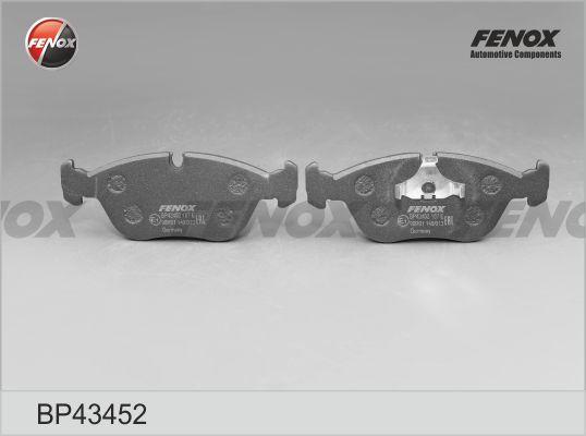 Fenox BP43452 - Brake Pad Set, disc brake autospares.lv