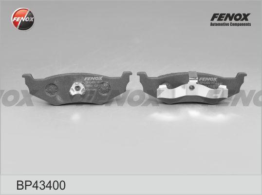 Fenox BP43400 - Brake Pad Set, disc brake autospares.lv