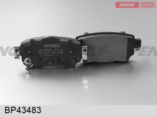 Fenox BP43483 - Brake Pad Set, disc brake autospares.lv