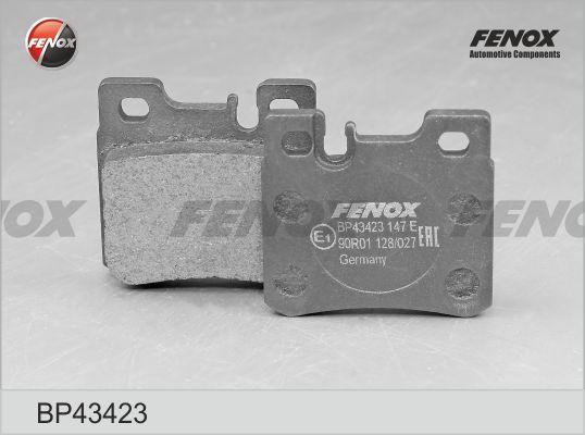 Fenox BP43423 - Brake Pad Set, disc brake autospares.lv