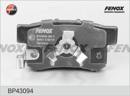 Fenox BP43094 - Brake Pad Set, disc brake autospares.lv